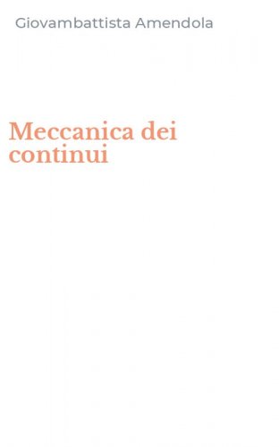 Meccanica dei continui
