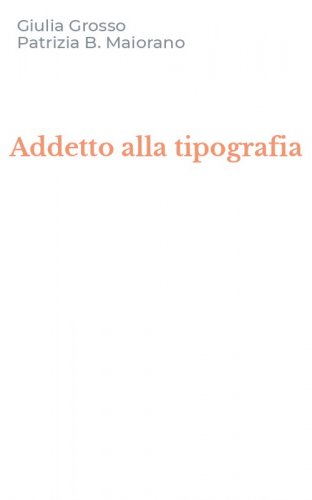 Addetto alla tipografia