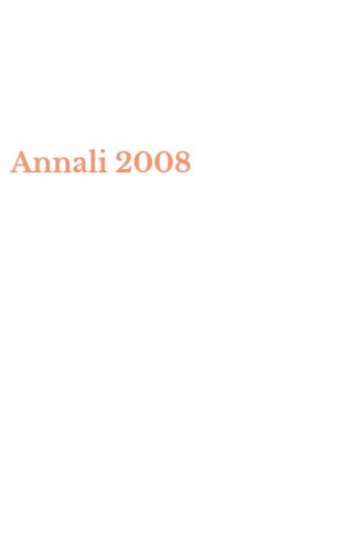Annali 2008