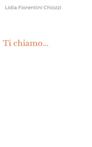 Ti chiamo...