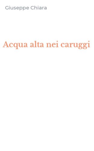 Acqua alta nei caruggi