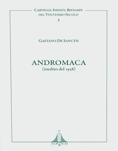 Andromaca (inedito del 1938)