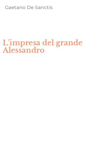 L'impresa del grande Alessandro