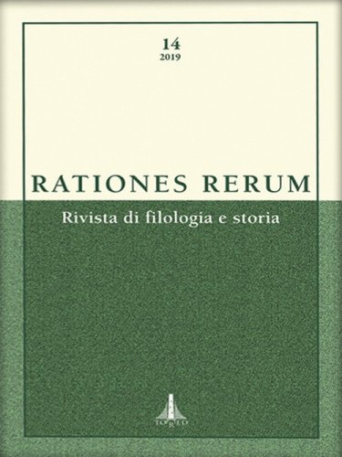 Rationes rerum. Rivista di filologia e storia