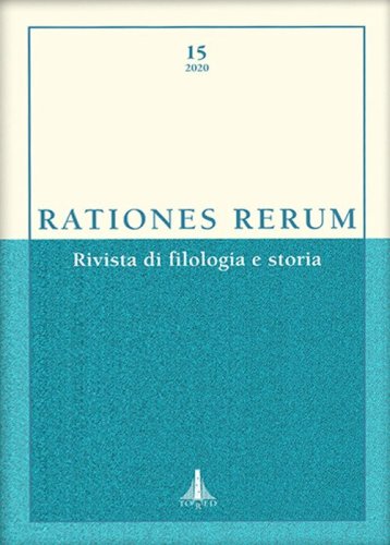 Rationes rerum. Rivista di filologia e storia