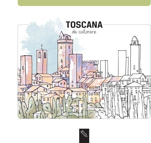 Toscana da colorare