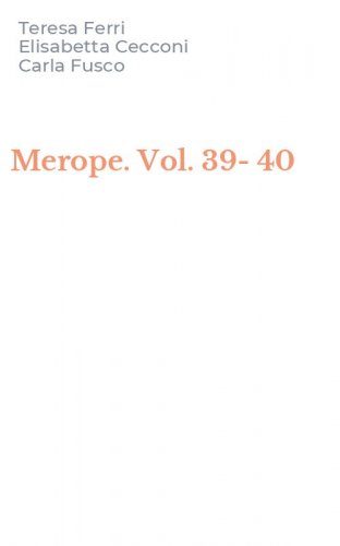 Merope. Vol. 39-40