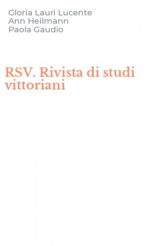 RSV. Rivista di studi vittoriani
