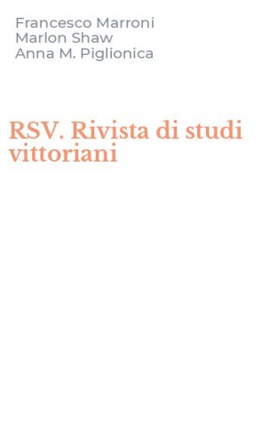 RSV. Rivista di studi vittoriani