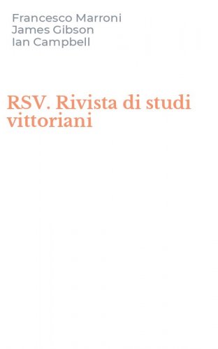 RSV. Rivista di studi vittoriani