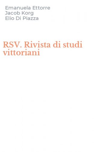 RSV. Rivista di studi vittoriani