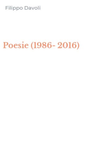 Poesie (1986-2016)