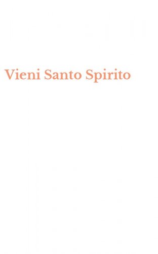 Vieni Santo Spirito