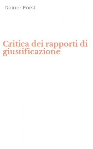 Critica dei rapporti di giustificazione
