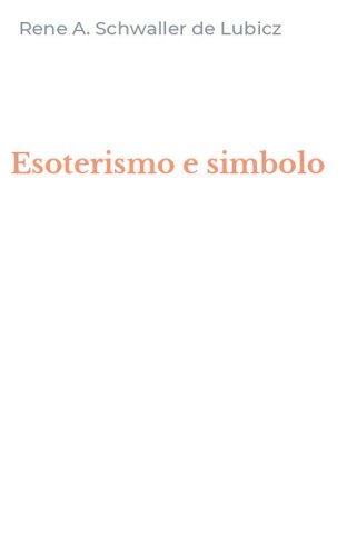 Esoterismo e simbolo