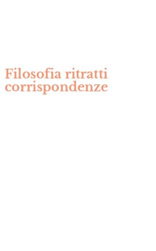 Filosofia ritratti corrispondenze