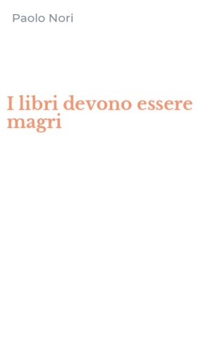 I libri devono essere magri