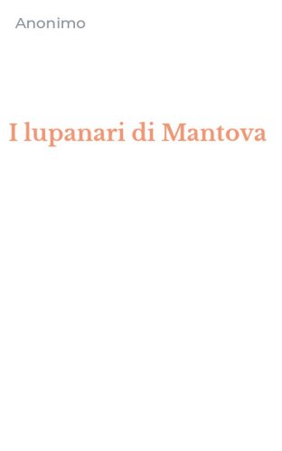 I lupanari di Mantova