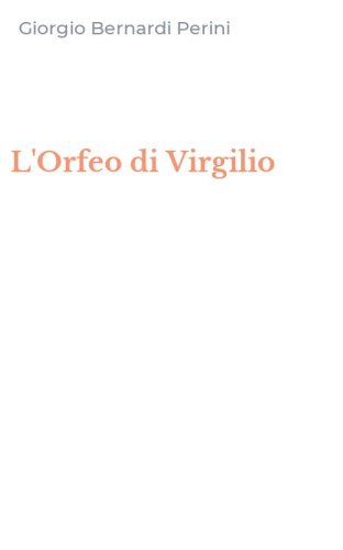 L'Orfeo di Virgilio