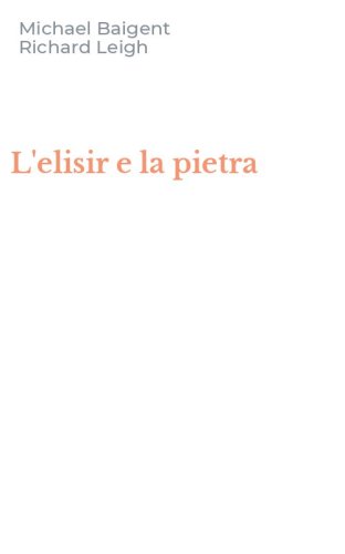 L'elisir e la pietra