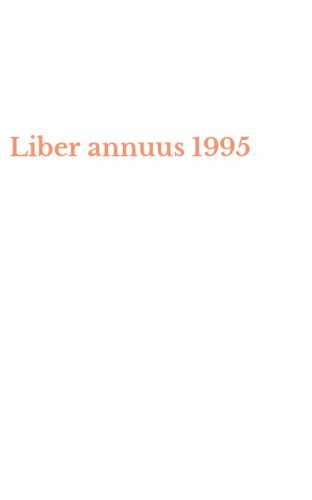 Liber annuus 1995