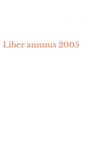 Liber annuus 2005