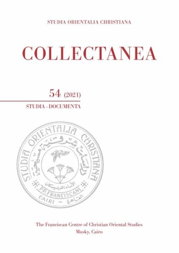 Studia orientalia christiana. Collectanea. Studia, documenta. Ediz. multilingue