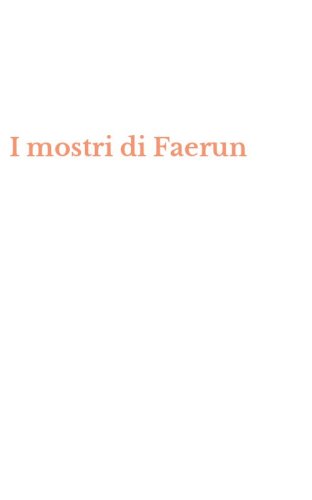 I mostri di Faerun