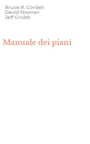 Manuale dei piani