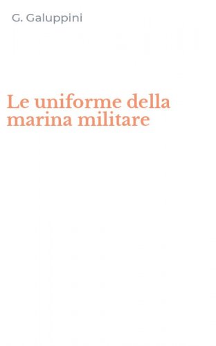 Le uniforme della marina militare