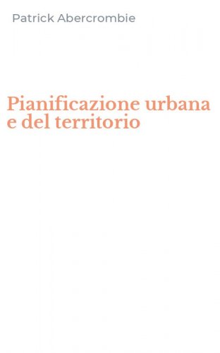 Pianificazione urbana e del territorio