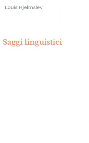Saggi linguistici