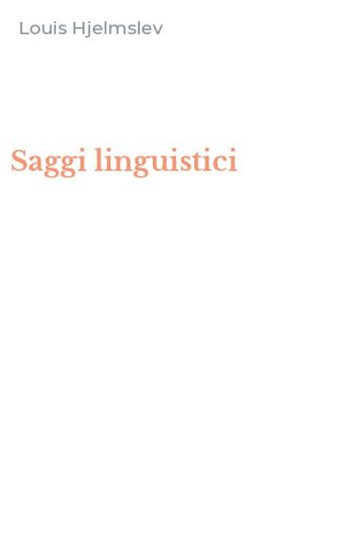Saggi linguistici