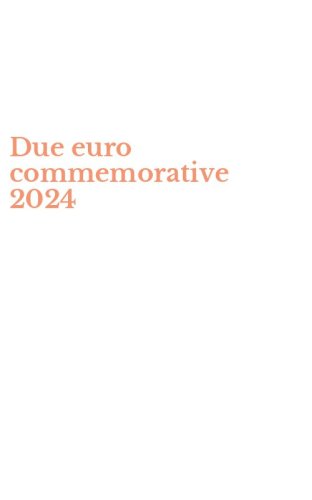 Due euro commemorative 2024