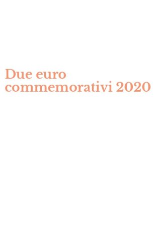 Due euro commemorativi 2020