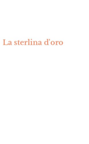 La sterlina d'oro