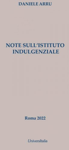 Note sull'istituto indulgenziale