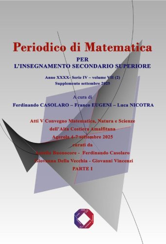 Periodico di matematica. Per l'insegnamento secondario superiore