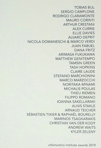 Urbanautica Institute Awards 2019. Ediz. italiana e inglese