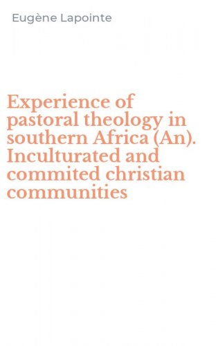 Experience of pastoral theology in southern Africa (An). Inculturated and commited christian communities