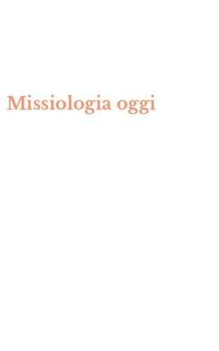 Missiologia oggi