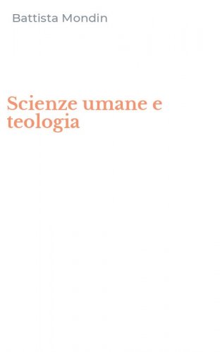 Scienze umane e teologia