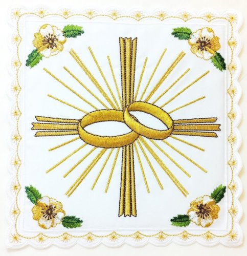 PALLA FEDI E CROCE - Misure: 19 x 19,5 cm