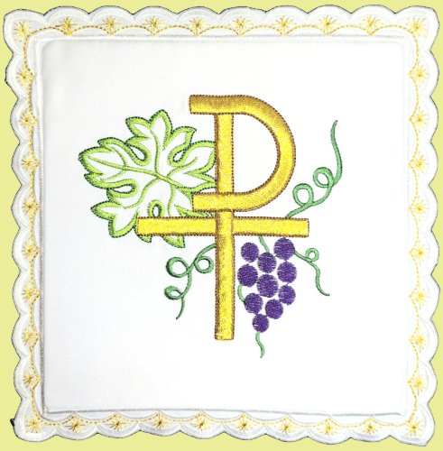 PALLA PAX  E UVA - Misure: 19 x 19,5 cm.
