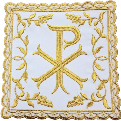 PALLA PAX ORO E GRAPPOLI UVA - Misure: 19 x 19,5 cm.