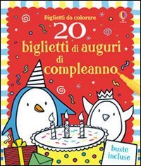 20 biglietti di auguri di compleanno