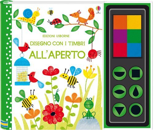 All'aperto. Disegno con i timbri