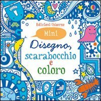 Disegno, scarabocchio e coloro. Mini. Azzurro