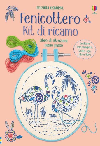 Fenicottero. Kit di ricamo