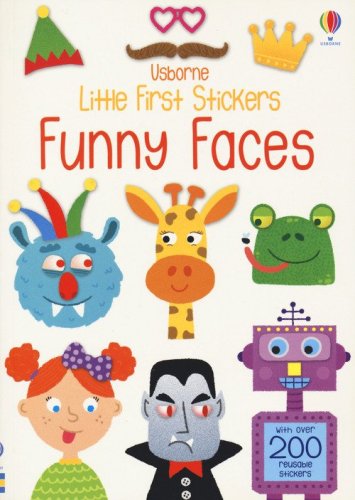 Funny faces. Little first stickers. Con adesivi